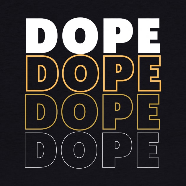 dope simple typography design by emofix